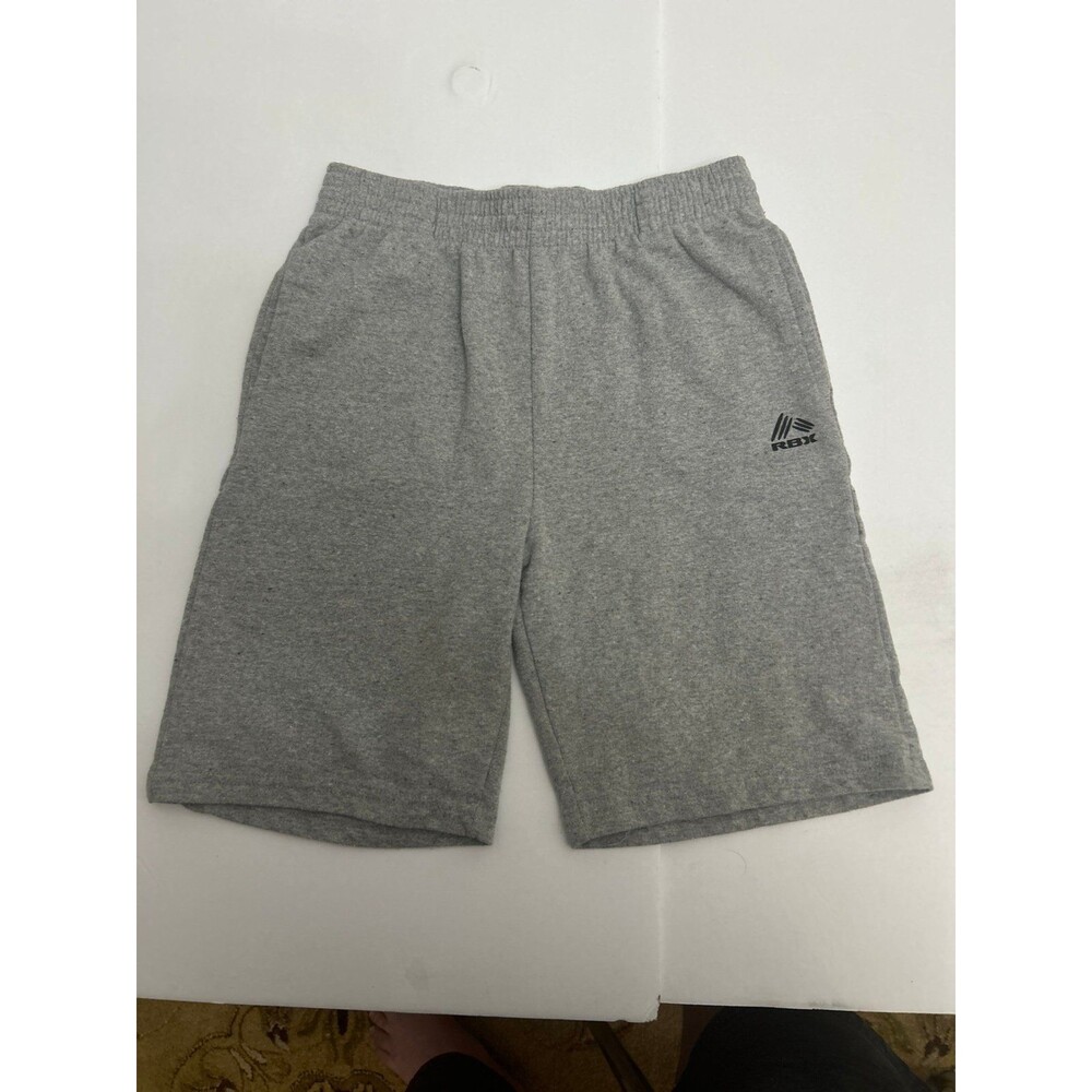RBX Boys Heather Gray Athletic Shorts - Size Med 10-12